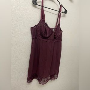 Torrid Size 2 Lace BabyDoll Nightgown / Lingerie